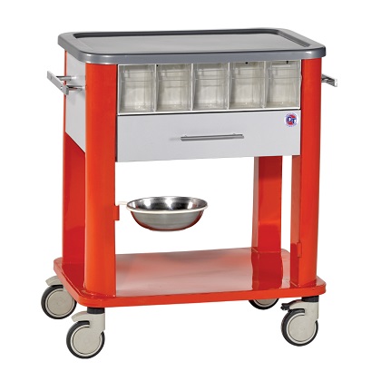 Medicine Trolley with 5 Cells